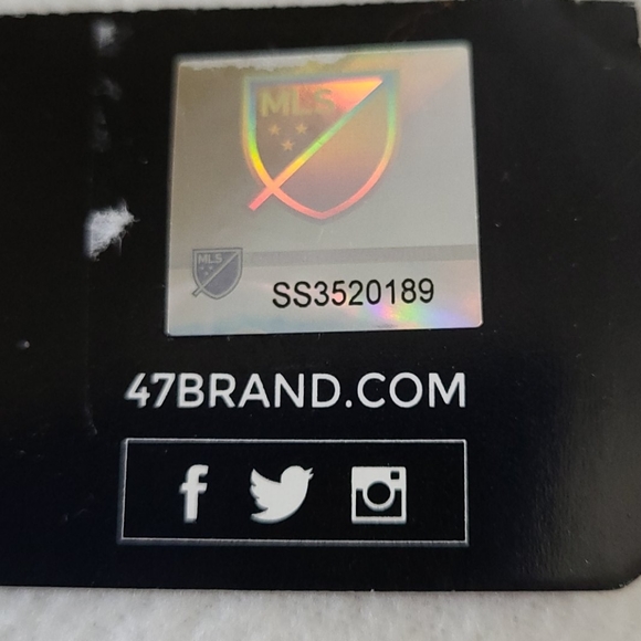 NEW Mens Toboggan Sporting Kansas City Knit Cap Hat MLS Logo Linesman 47Brand OS - Picture 9 of 14